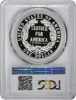 1996-s National Community Service Silver Commemorative Dollar Pr70dcam Pcgs