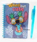 Disney Lilo   Stitch Memo Pad Journal Notebook Stationery Pen Set Autograph Book