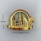 Dubai  Uae Tourist Souvenir 3d Metal Fridge Magnet Gift Idea
