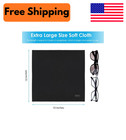 12 x 12  Large Microfiber Cleaning Cloths For Eyeglasses  Sensitive Optics  Usa 