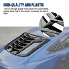 Rear Window Louvers For Ford Mustang Sun Shade Cover Vent Gt Lambo Style Custom