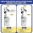 Spring-action Door Closer W  Adjustable Hook Aftermarket Replacement For 1095