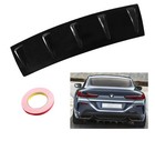 23 Inch Universal Car Rear Bumper Lip Diffuser Shark Fin Style Bumper Spoiler   