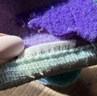 Garnet Hill Handcrafted Purple Green Dragon Slippers Cozy Children s Footwear