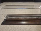 30  O Scale Model Train Display Case  Wood Base Used