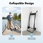 Outboard Boat Motor Stand Heavy Duty Outboard Engine Stand Carrier Cart Dolly