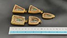 Charming Gilt Gold Phra Somdej Benjapakee Wat Rakang Protect Thai Amulet Ck1200