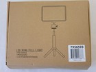 Video Light Kit Led Dimmable Panel Fill Lamp With Tripod Studio Filter Portable