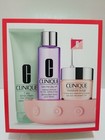 4 Pcs Clinique Jumbo Gift Set 72-hr Hydrator Makeup Remover   7 Day Scrub  150 0