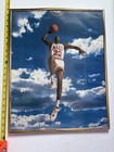 Vintage 1992 Michael Jordan Nike Nba Original Poster Sky 16  X 20  Bulls Framed