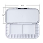 Transon Watercolor Palette Folding With Lid 18wells 2 Mixing Areas And 1 Large