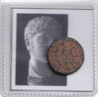 Neat Elagabalus Roman Empire Provincial Coinage Desert Patina Sc Coin Died   18