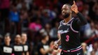 Nike Dwyane Wade Miami Heat 2018 2019 City Authentic Jersey Miami Vice Size 44 M