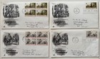 1971-1973 Official First Day Of Issue Cover American Revolution Stamp Lot Of 10