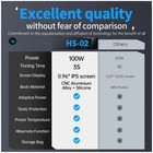 Fnirsi Hs-02a 100w Portable Corded Soldering Iron Kit  3s Fast Heating     