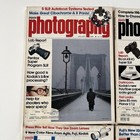 Lot Of 12 Vintage Popular Photography Magazines Complete Full Year 1984