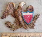 Vintage Sexton U s a  Eagle Wall Decoration Hanger   Plaque   576   8  X 6 