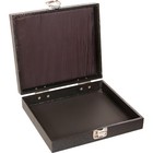 25 Gem Jars Black Display Tray Gemstone Travel Case