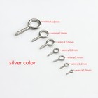  Screw Eye Pins Eye Pins Hooks Eyelets Threaded Hardware 4 Colour 10 - 10000pcs