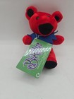 Vintage Grateful Dead Bear Beanbag Plush Bertha New With Tags 7  Liquid Blue
