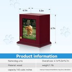   Pet Cremation Urns pet Photo Urn dog Ashes Urn box For Dog Ashes pet Ashes    
