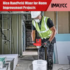 2100w Electric Concrete Mixer 6-speed Handheld Mud Mixer For Grout Paint