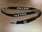 Vintage Deadstock 90s Nsync Vip N sync Tour Lanyard Key Chain Winterland Nos
