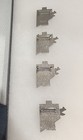 Lot Of 4 1983 84 85 86 Reno Nv National Championship Air Races Enamel Pins