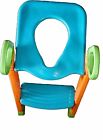 Potty Trainer Toilet Chair Seat Kids Toddler Non Slip Step Stool Ladder W Handle