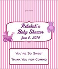 12 Baby Shower Favors Candy Bar Wrappers Hershey Bar Wrappers Boy   Girl