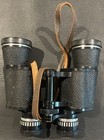 Vintage Scope 7x35 Binoculars Stereo Blue Coated Optics-367ft At 1000 Yds W case
