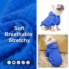 Small Dog Hoodie Sweater With Pockets  Dog Clothes For Small Medium Dogs Boy    