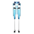 Blue 48-64  Adjustable Drywall Stilt Aluminum Tool For Painter Walking Finishing