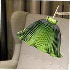 Glass Shade Lamp  Green Floor Lampshade Replacement Vintage Bell Lampshade Li   