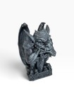 Pacific Gifts Medieval Gargoyle 6 5    With Bat Shield Protection Statue Open Box