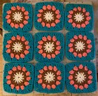 Granny Squares Multi Colored Crochet Handmade Lot Of 20 Crochet Squares