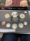 Canada 8-coin Sterling Silver Proof Set 1998 Nice In Case Rcmp 1 9 Ozs Net