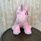 Aurora Pink Unicorn Plush Cuddly Friends Stuffed Animal Toy Silver Horn