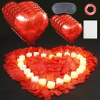 24 48pcs Flameless Led Tea Lights Votive Candles Lamp Decor Battery Operated Set