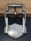 Harley-davidson Belt Buckle Mens Silver Metal Shield Logo Usa Motorcycles 2 x3 