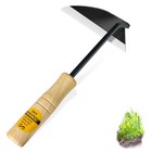 Premium Japanese Wide Blade Garden Tool - Sharp Hand Hoe   Weeding Sickle For Qu