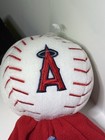Nwt Los Angeles Angels Snuggle Ball Baby Security Blanket Plush Fleece Lovey New