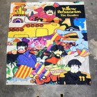 The Beatles Yellow Submarine Large Polyester Wall Tapestry Banner Art Decor Flaw