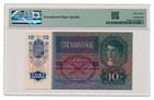 Austria Banknote 10 Kronen 1919 Pmg Ms 67 Epq Superb Gem Uncirculated