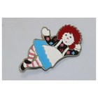 Vintage Raggedy Ann Brooch