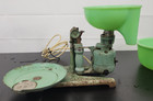 Vintage Magic Maid Model C Stand Mixer Works Great Jadite Bowls  Juicer   Reamer