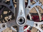 Vintage Trek 1000 Frame 700c Usa Aluminum Red Specialized Crank Set