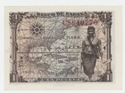 Spain Espa  a 1 Peseta 15-6-1945 Pick 128 a Unc Uncirculated Banknote