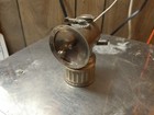 Justrite Polygon Feed Brass Carbide Acetylene Miners Cap Lamp 1915 Working