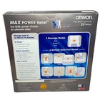 Omron Pm3032 Max Power Relief Tens Unit 15 Levels Long Life Pads New Sealed
